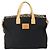 Borsa Tote Burberrys Blue Label in tela 2 in 1 nera Auth BA10126 Nero - vista 13