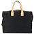 Borsa Tote Burberrys Blue Label in tela 2 in 1 nera Auth BA10126 Nero - vista 2