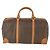 Céline Borsa Boston in tela Macadam CELINE in pelle PVC marrone oro Auth mr1958 D'oro - vista 2