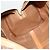 Céline Borsa Boston in tela Macadam CELINE in pelle PVC marrone oro Auth mr1958 D'oro - vista 21