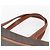 Céline Borsa a mano in tela Macadam CELINE in pelle PVC marrone oro Auth 170455 D'oro - vista 14