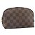LOUIS VUITTON Pochette Cosmetica PM Damier Ebene N47516 Auth LV 169121