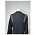 Vintage Jean Paul Gaultier V-Ausschnitt Wollpullover Schwarz 38/M - Ansicht 12