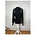 Vintage Jean Paul Gaultier V-Ausschnitt Wollpullover Schwarz 38/M - Ansicht 4