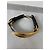 Chanel Boxing Plate Gürtel Schwarz Leder Gold Gold hardware - Ansicht 3