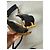 Chanel Boxing Plate Gürtel Schwarz Leder Gold Gold hardware - Ansicht 7