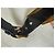 Chanel Boxing Plate Gürtel Schwarz Leder Gold Gold hardware - Ansicht 9