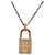 Hermès Amulet Kelly Cadenas Necklace Golden Pink gold