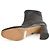 Rouje Botas de cuero negro - vista 5