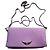 Borsa Rock XL Zadig & Voltaire in pelle viola effetto python Porpora