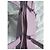 Borsa tote Roberto Cavalli in pelle grana lavanda Rosa Porpora - vista 12