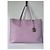 Borsa tote Roberto Cavalli in pelle grana lavanda Rosa Porpora - vista 15