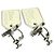 Orecchini in cristallo di strass argento e beige Christian Dior Couture - vista 8