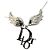 Collana in argento con logo Christian Dior di John Galliano