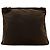Borsa a tracolla piccola in nylon tessuto logo marrone Prada - vista 3