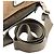 Borsa a tracolla piccola in nylon tessuto logo marrone Prada - vista 7