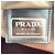 Borsa a tracolla piccola in nylon tessuto logo marrone Prada - vista 9