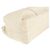 Borsa a spalla in nylon beige crema e pelle di vitello Prada - vista 5