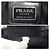 Bolsa Boston de nylon preto com logo Prada - vista 8