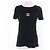 Timeless Top de punto de algodón COCO Mark de Chanel Negro