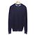 Autre Marque Aspesi Wollstrick Blau Marineblau - Ansicht 2
