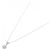 Autre Marque Au750 Diamond Necklace Silvery - view 2