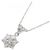 Autre Marque Au750 Diamond Necklace Silvery - view 3