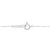 Autre Marque Au750 Diamond Necklace Silvery - view 5