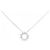 Autre Marque Collana con diamanti Au750 Argento