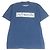 Camiseta de algodón de manga corta de punto Louis Vuitton Azul