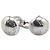 Gemelli da polso Crew SV925 Louis Vuitton Argento