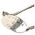 Timeless Collana con etichetta ovale di Chanel Argento