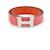 Hermès Constance80 Leder Gürtel Pink Orange