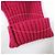 Langarm-Strickbluse aus Wolle und Polyester Sacai 21-05830 Pink Rot - Ansicht 10