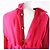 Langarm-Strickbluse aus Wolle und Polyester Sacai 21-05830 Pink Rot - Ansicht 5