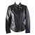 Giacca Racer Uptown in pelle di pecora Coach Nero