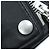Giacca Racer Uptown in pelle di pecora Coach Nero - vista 7
