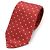 Louis Vuitton Silk Tie Red Dark red