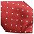 Louis Vuitton Silk Tie Red Dark red - view 3