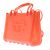 Melissa Borsa "Jelly" arancione in PVC - vista 5