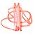 Melissa Borsa "Jelly" arancione in PVC - vista 6
