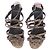 Pierre Hardy Sandales imprimés python en cuir - view 6