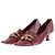 Bottega Veneta Décolleté "Madame" in pelle bordeaux Bordò