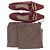 Bottega Veneta Décolleté "Madame" in pelle bordeaux Bordò - vista 8