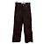 Autre Marque Pantalón de ante marrón Castaño