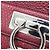 Borsa Medium Sophia Gancini di Salvatore Ferragamo Rosso - vista 10