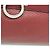 Borsa Medium Sophia Gancini di Salvatore Ferragamo Rosso - vista 9