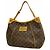 Borsa a Spalla Galliera PM Monogramma Louis Vuitton Marrone