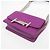 Borsa a Spalla Double T Chain di Tod's Porpora - vista 7