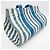 Hermès Cannes MM Baumwoll-Canvas Tote Bag Weiß Blau - Ansicht 6